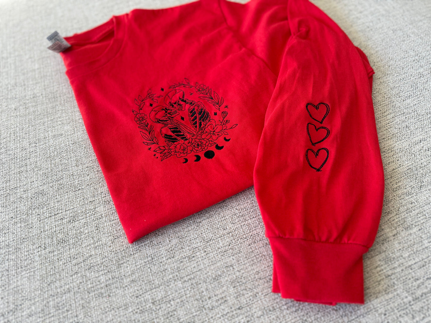 Skeleton Hearts - Adult Long Sleeve
