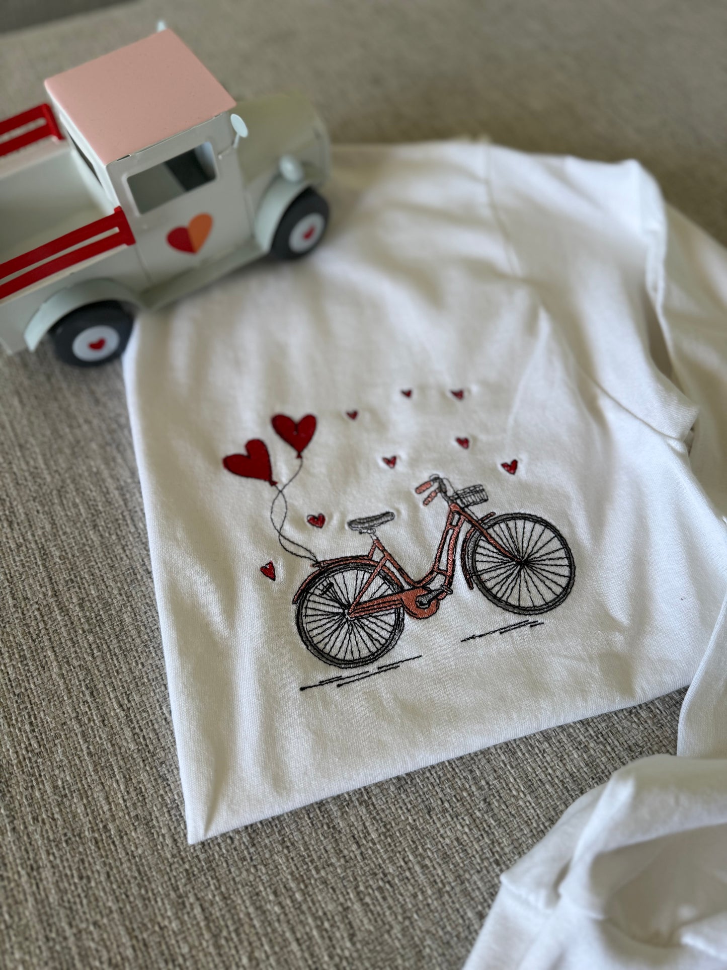 Bicycle Hearts - Adult Long Sleeve