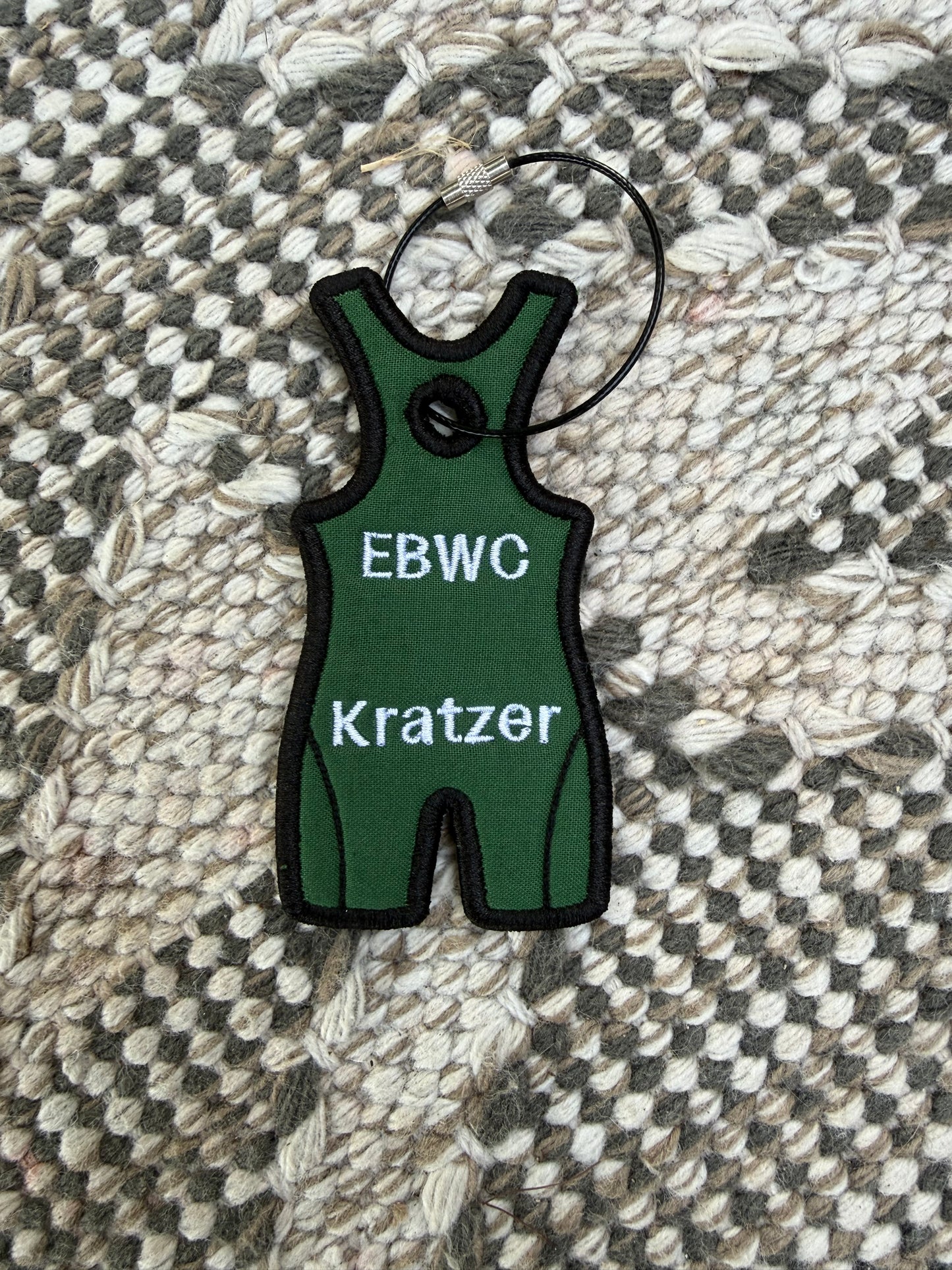 Wrestling Singlet Keychain