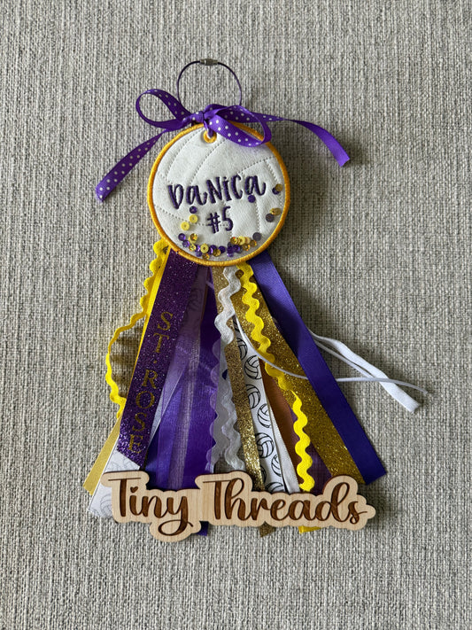 Volleyball Bag Tag