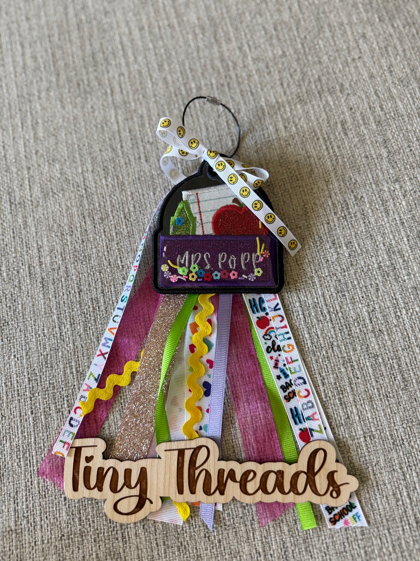 Teacher Bag Tag