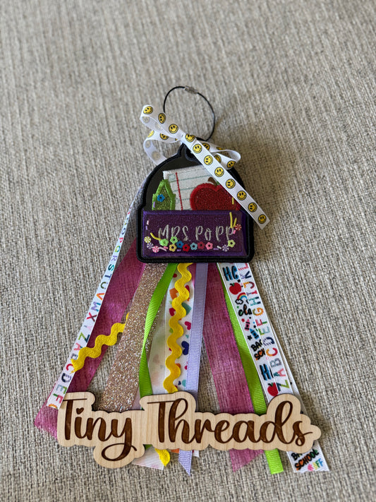 Teacher Bag Tag