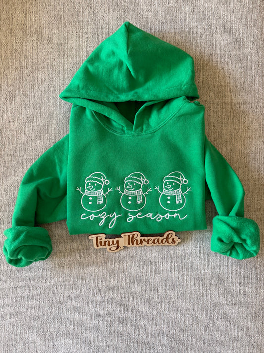 Cozy Snowmen (Green)