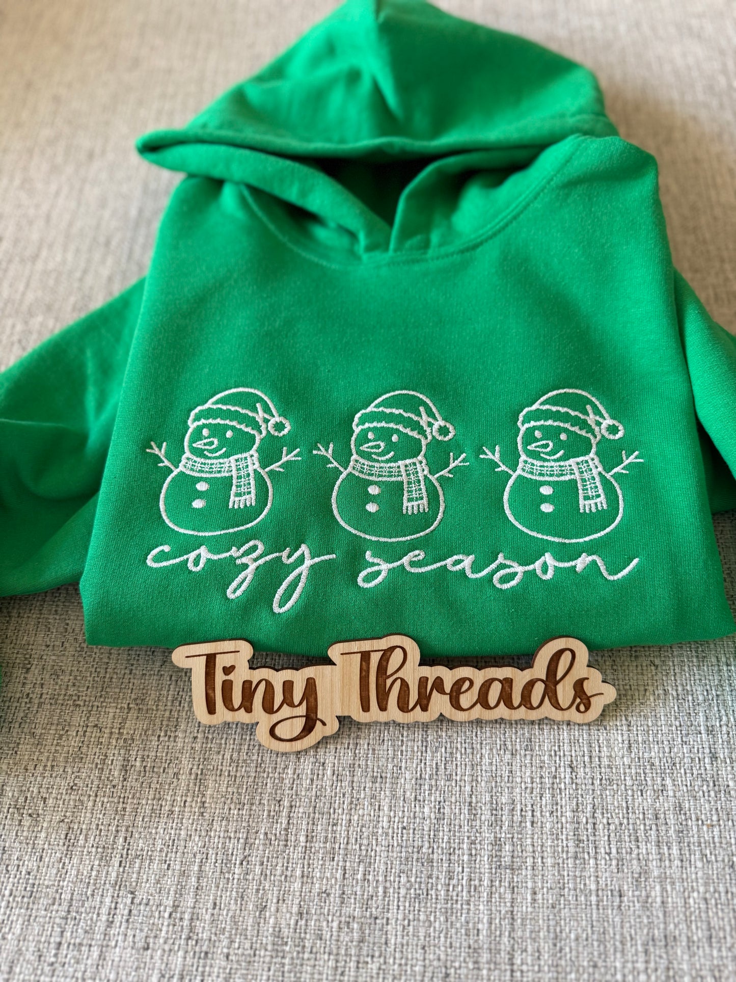 Cozy Snowmen (Green)