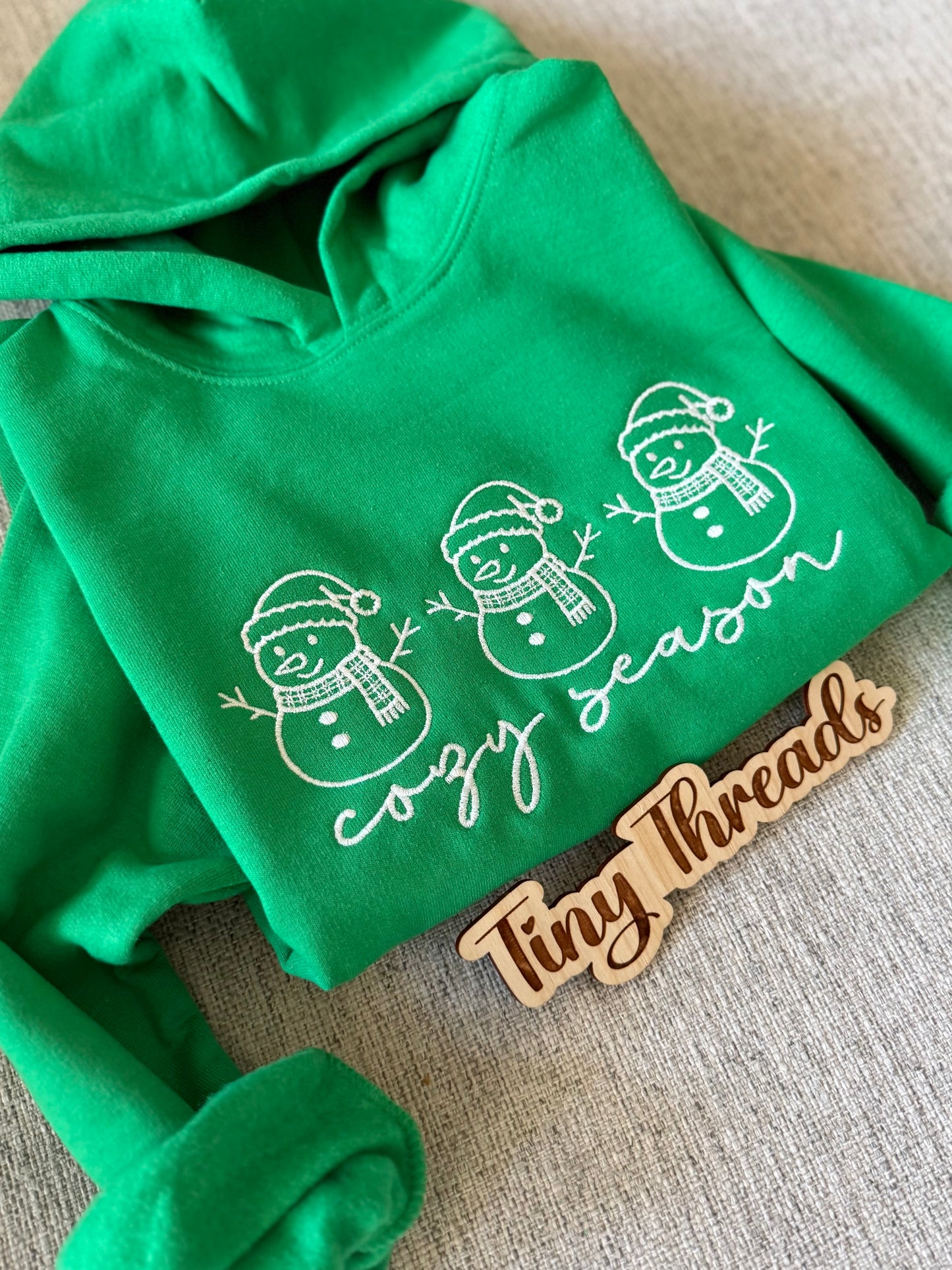 Cozy Snowmen (Green)