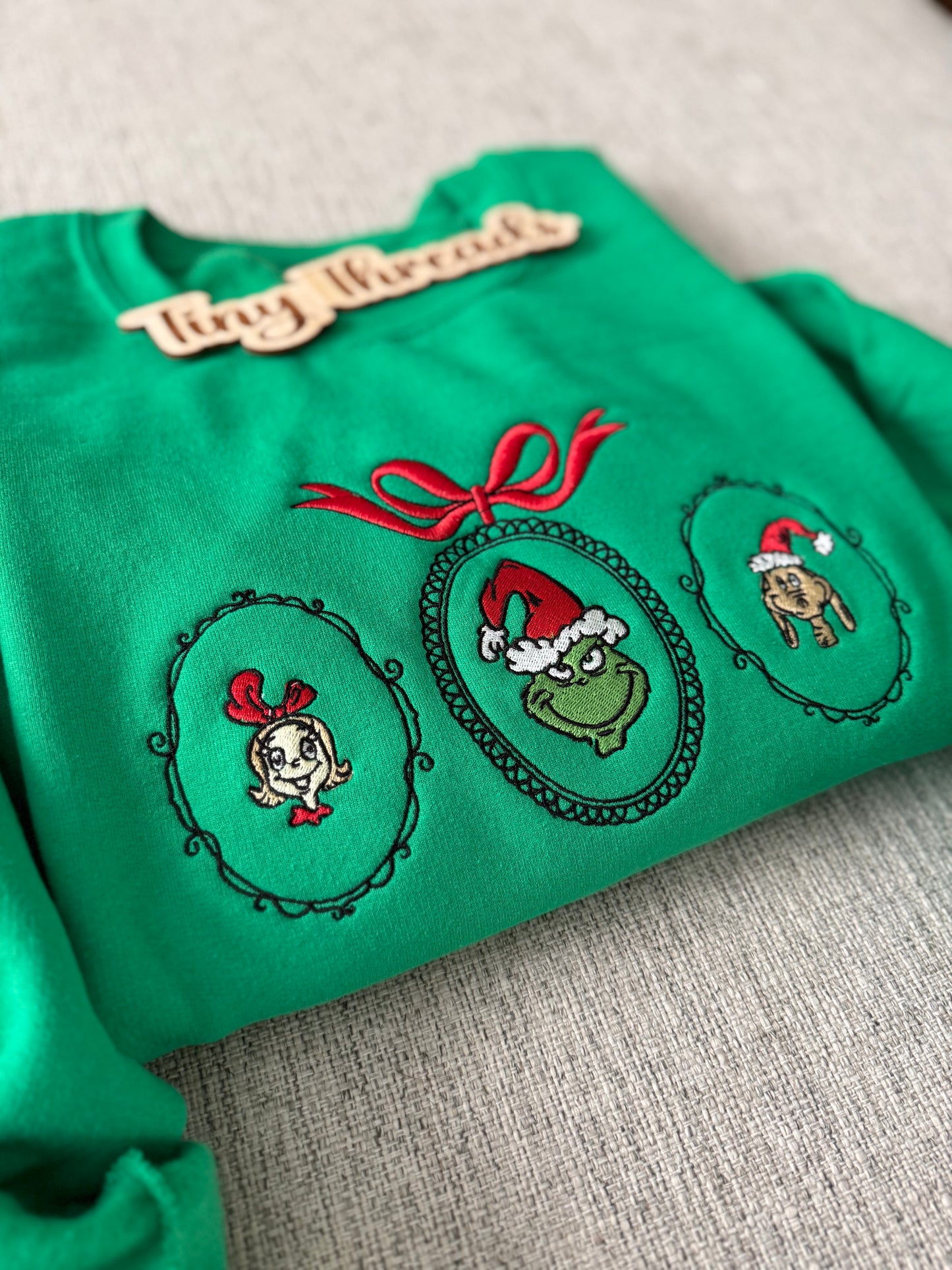 Grinch Frame Sweatshirt
