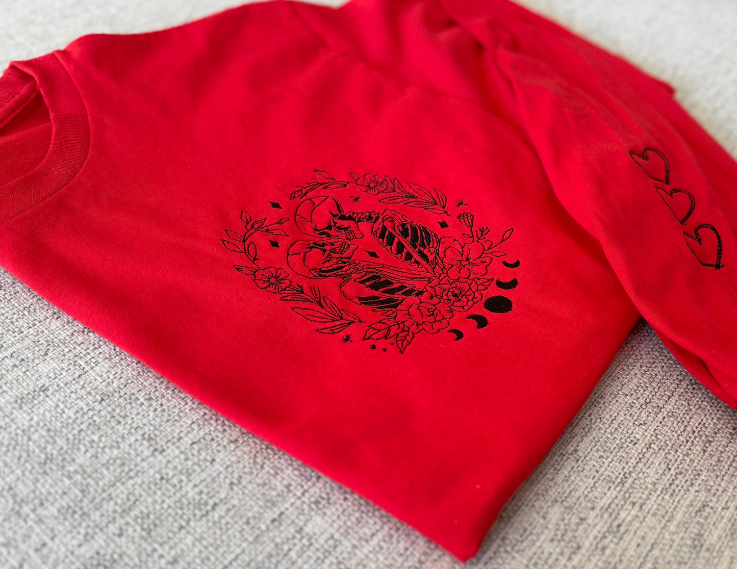 Skeleton Hearts - Adult Long Sleeve