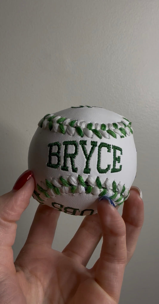 Customized Baseball