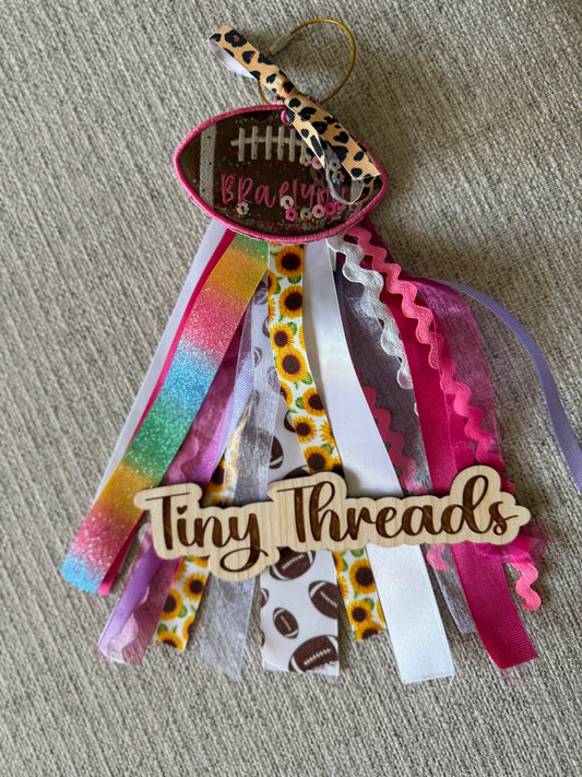 Football Bag Tag