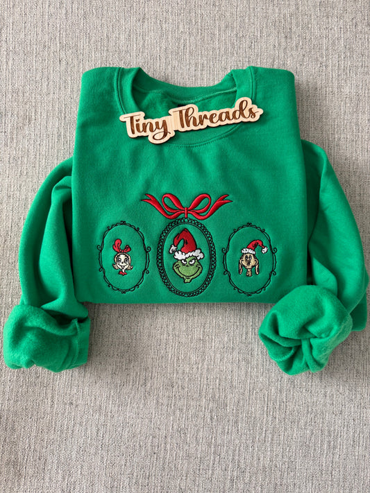 Grinch Frame Sweatshirt