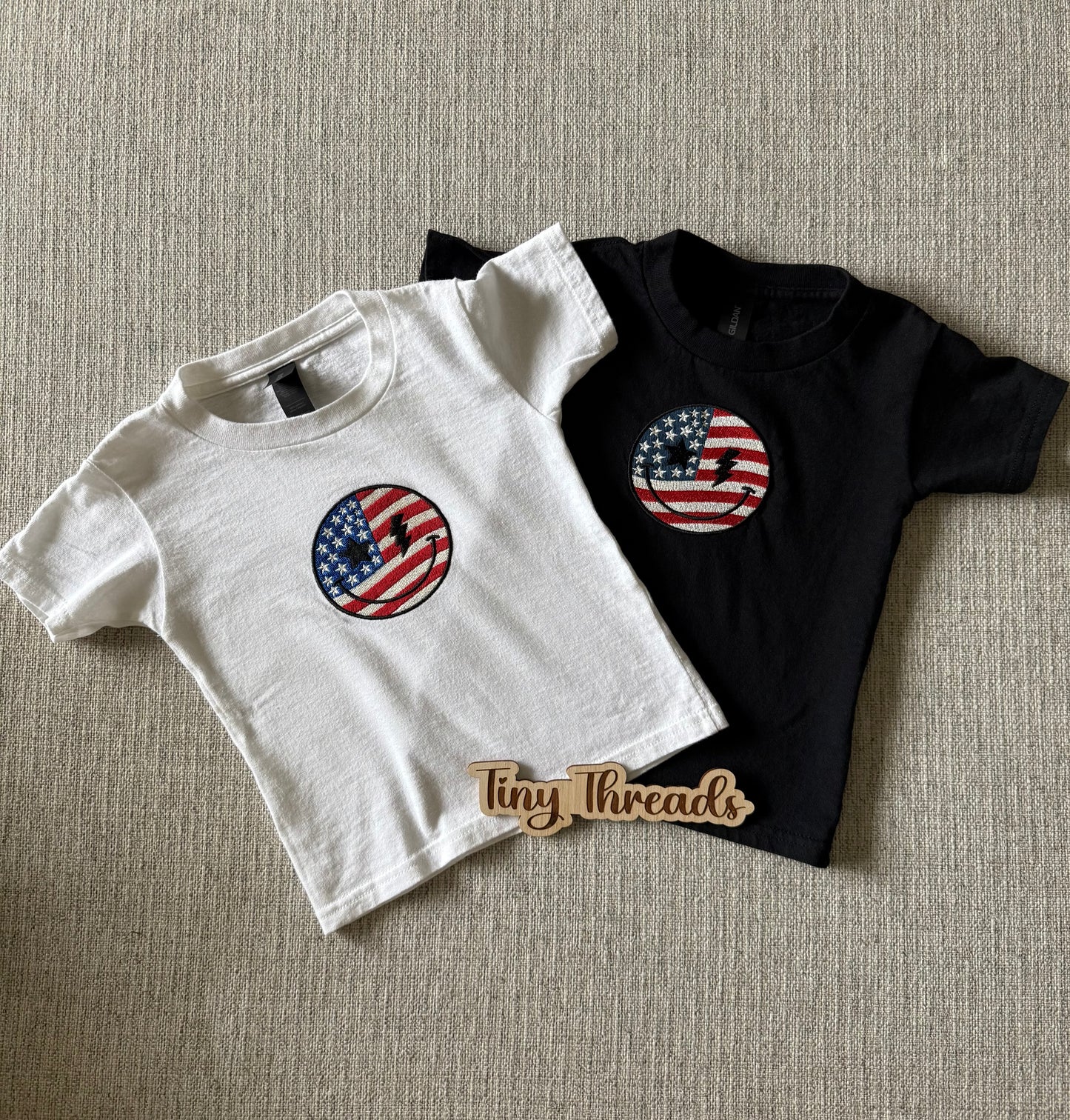 Retro American Smile 4th of July T-Shirt