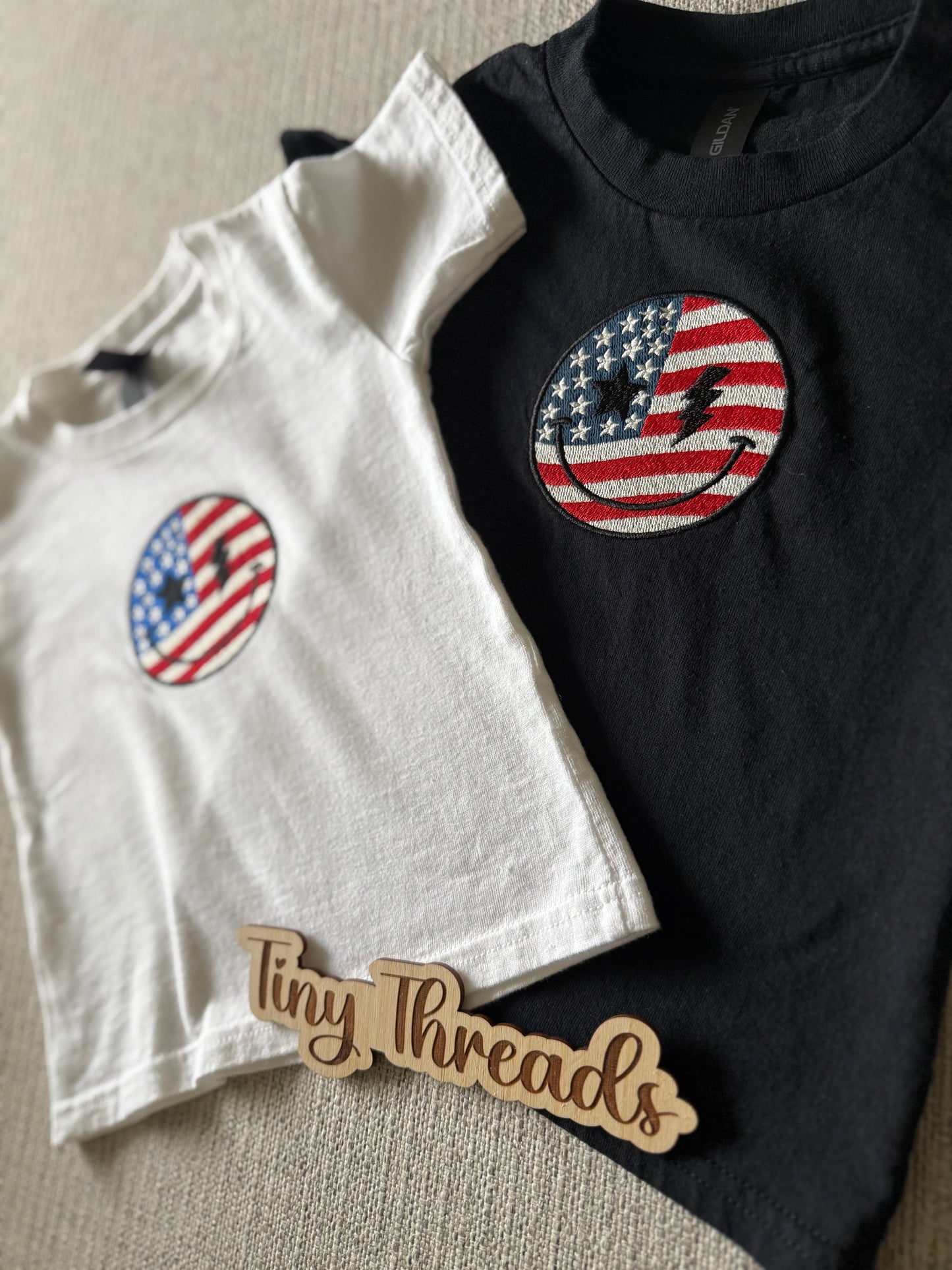Retro American Smile 4th of July T-Shirt
