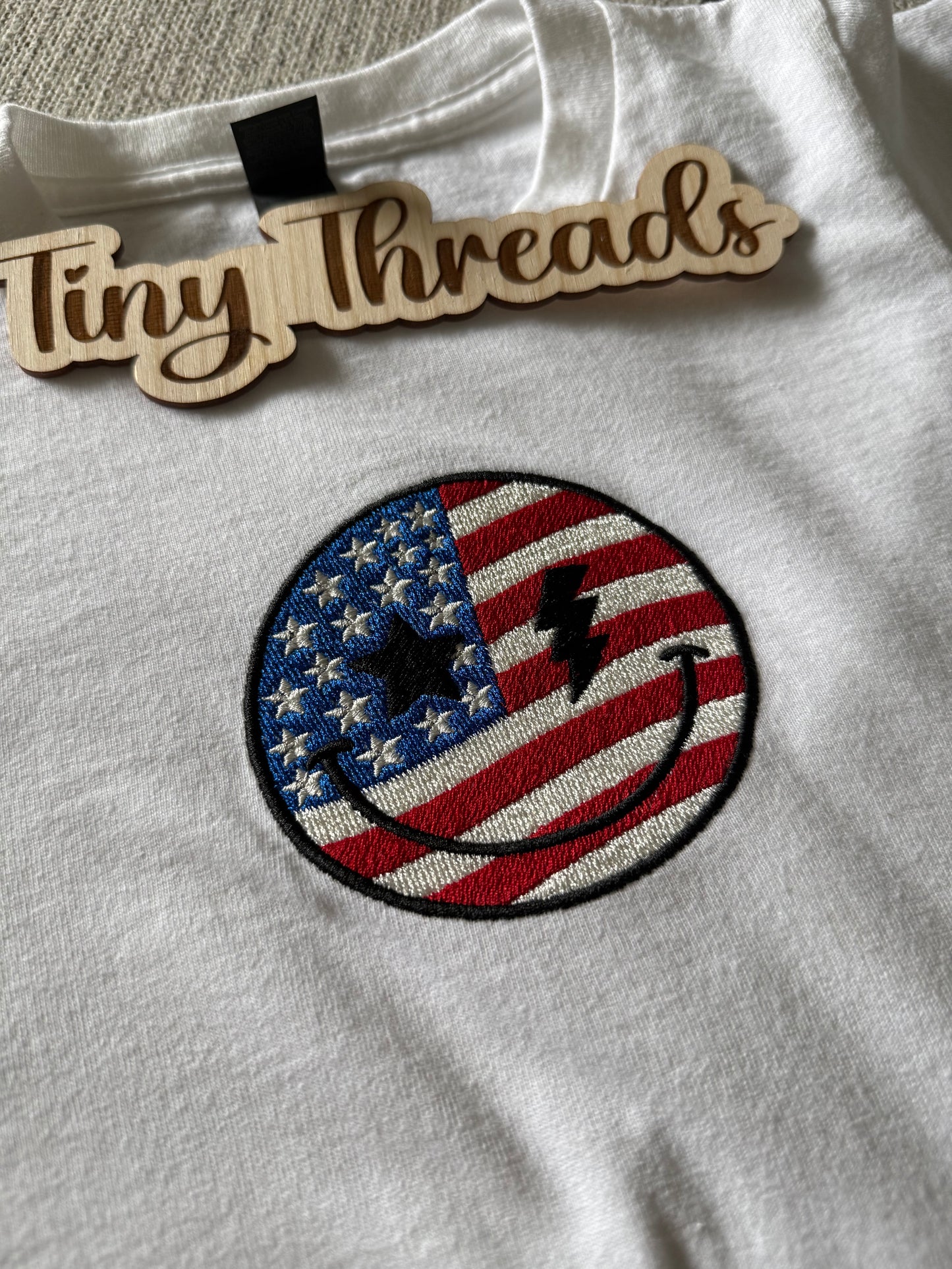Retro American Smile 4th of July T-Shirt