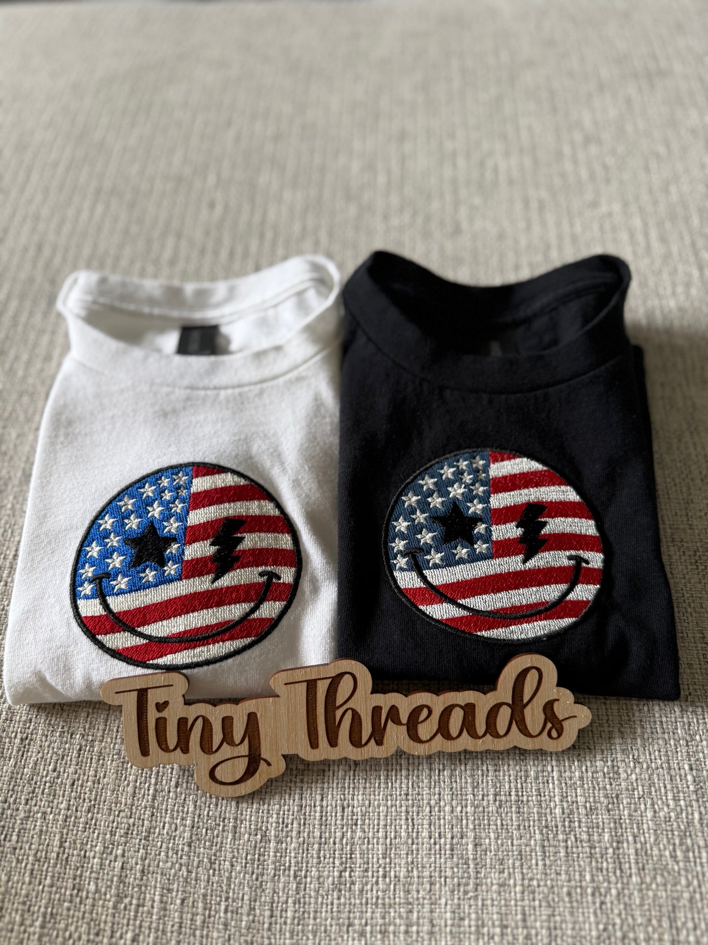 Retro American Smile 4th of July T-Shirt