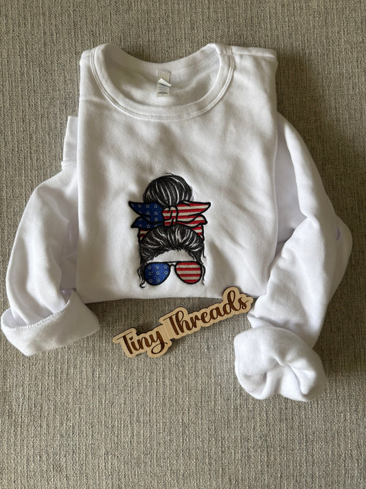 American Mom Crewneck